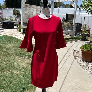 Red size 8 Banana Republic dress